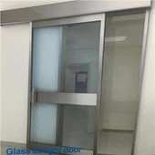 Αερόστρωτη πόρτα γυαλιού πλαισίων αργιλίου